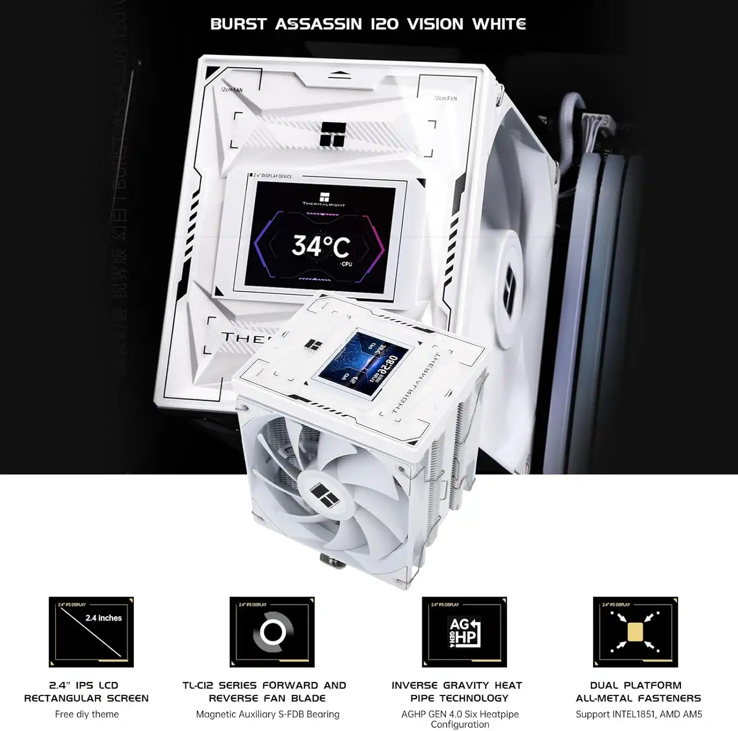 Burst Assassin 120 Vision -White