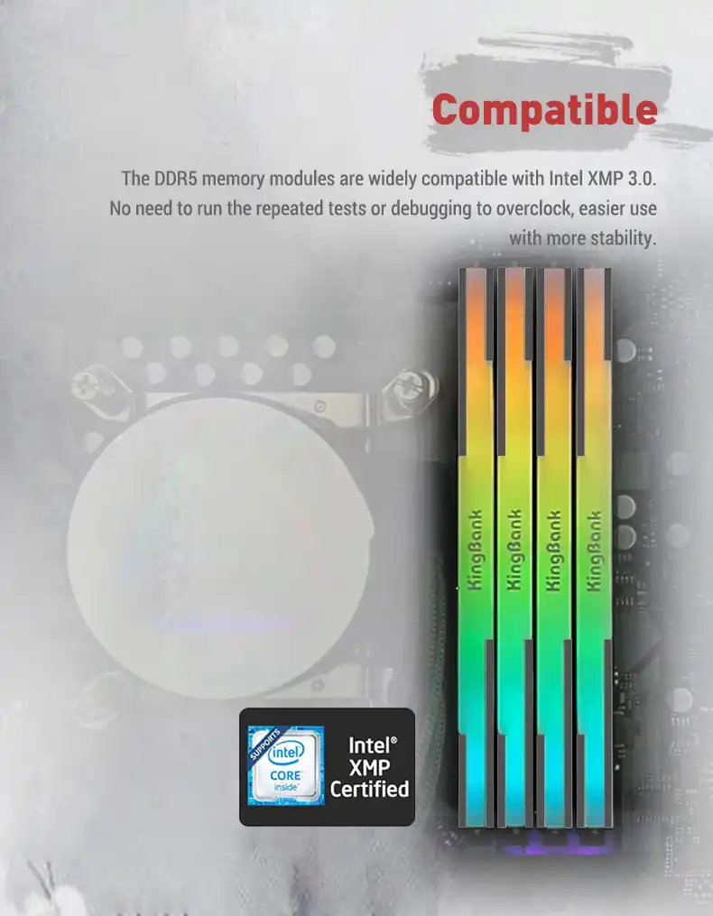Kingbank KRRB DDR5 6400 Mhz