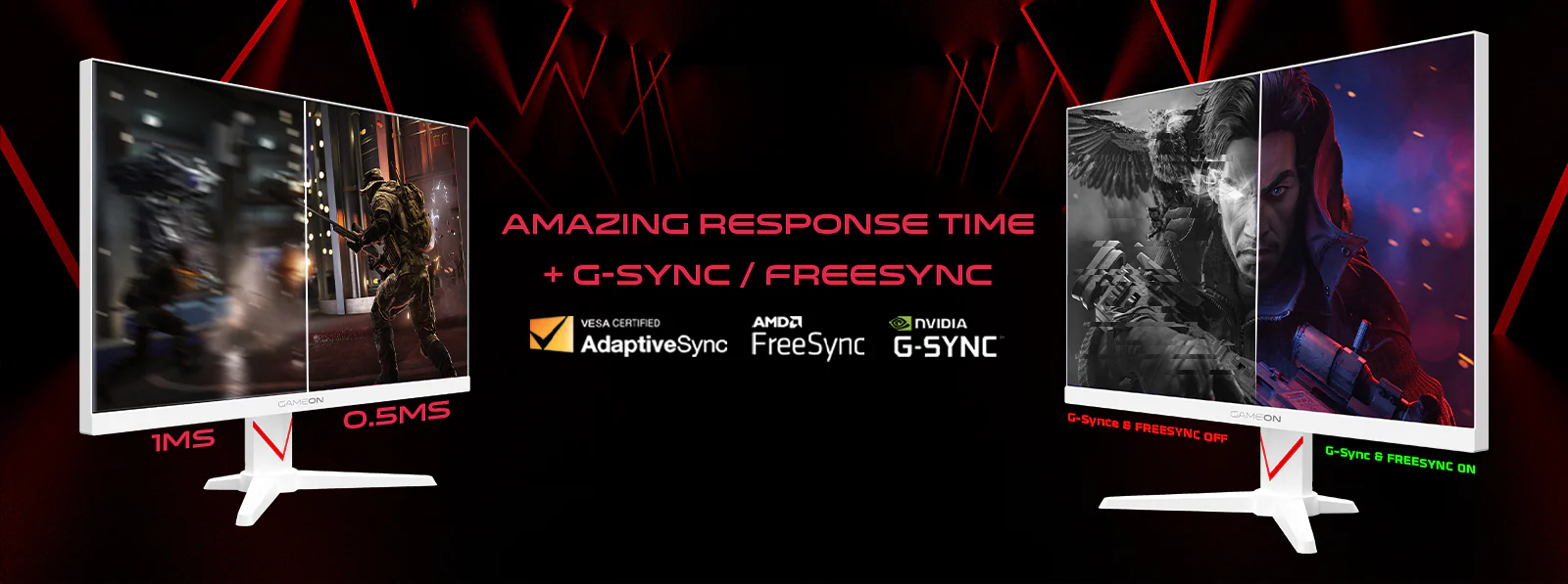 Response Time + G-Sync/FreeSync