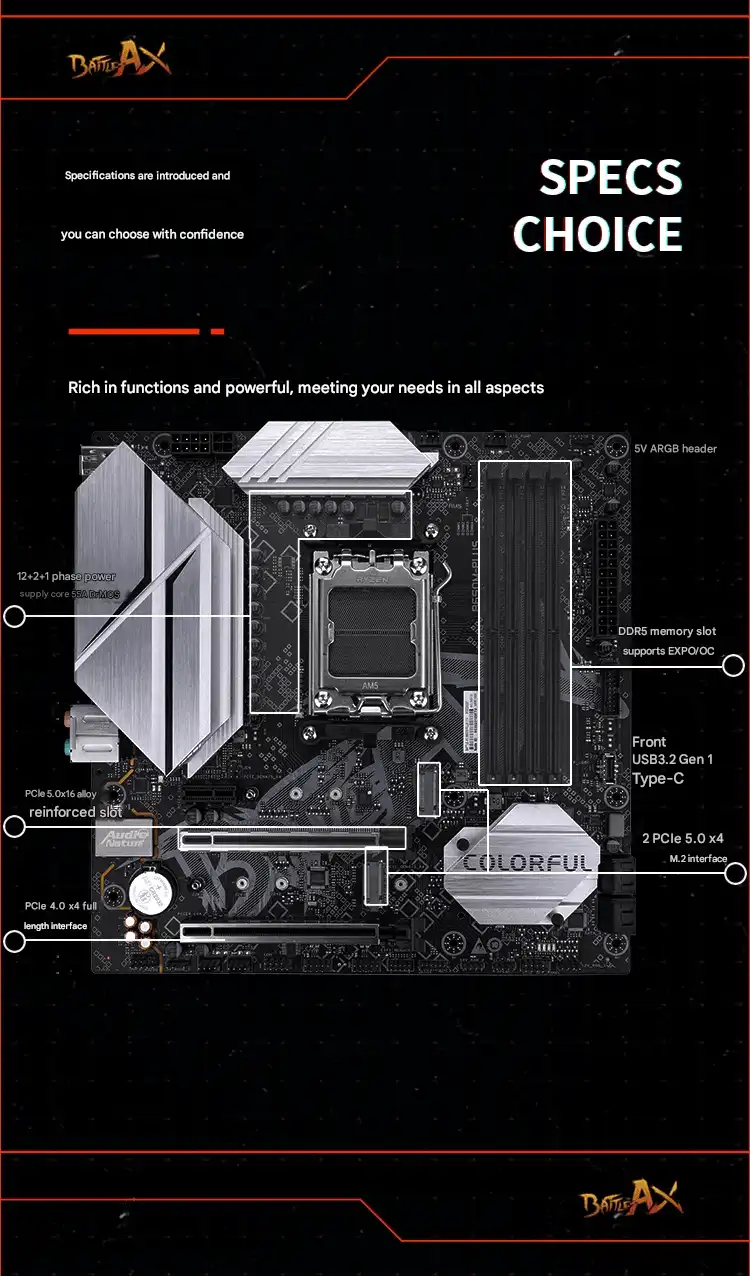 Colorful BATTLE-AX B650M-PLUS V14