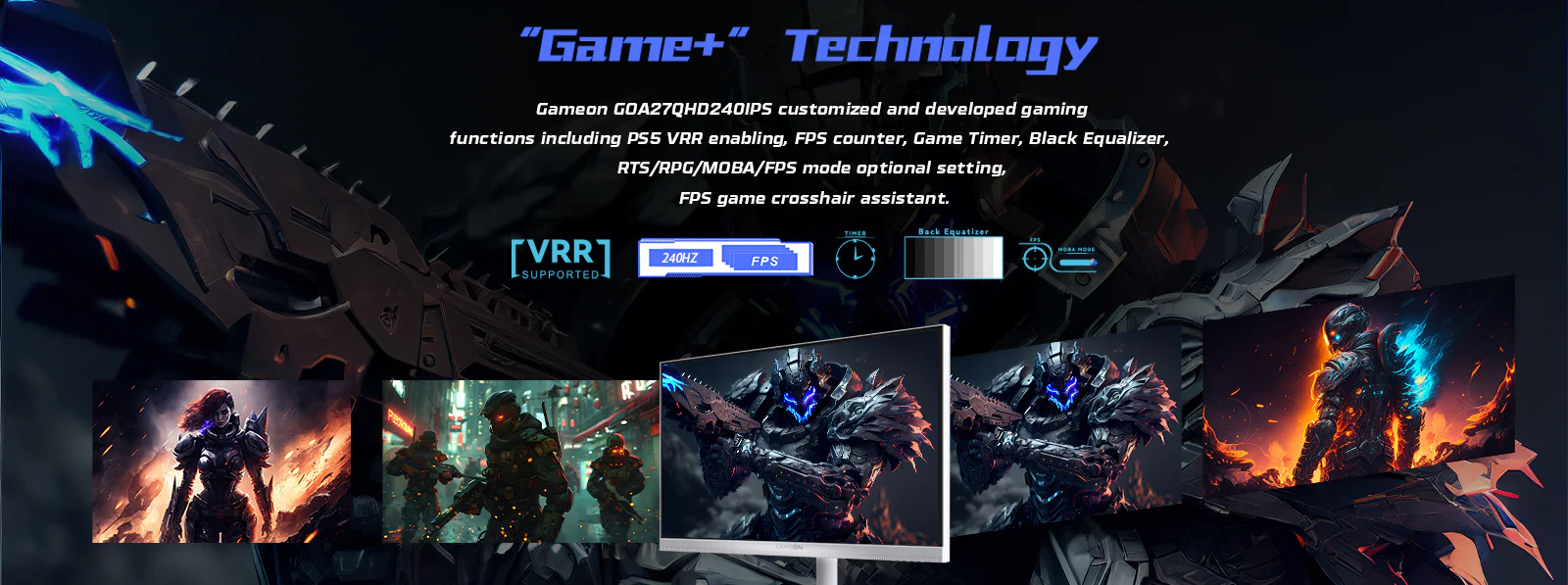 GAMEON GOA27QHD240IPS