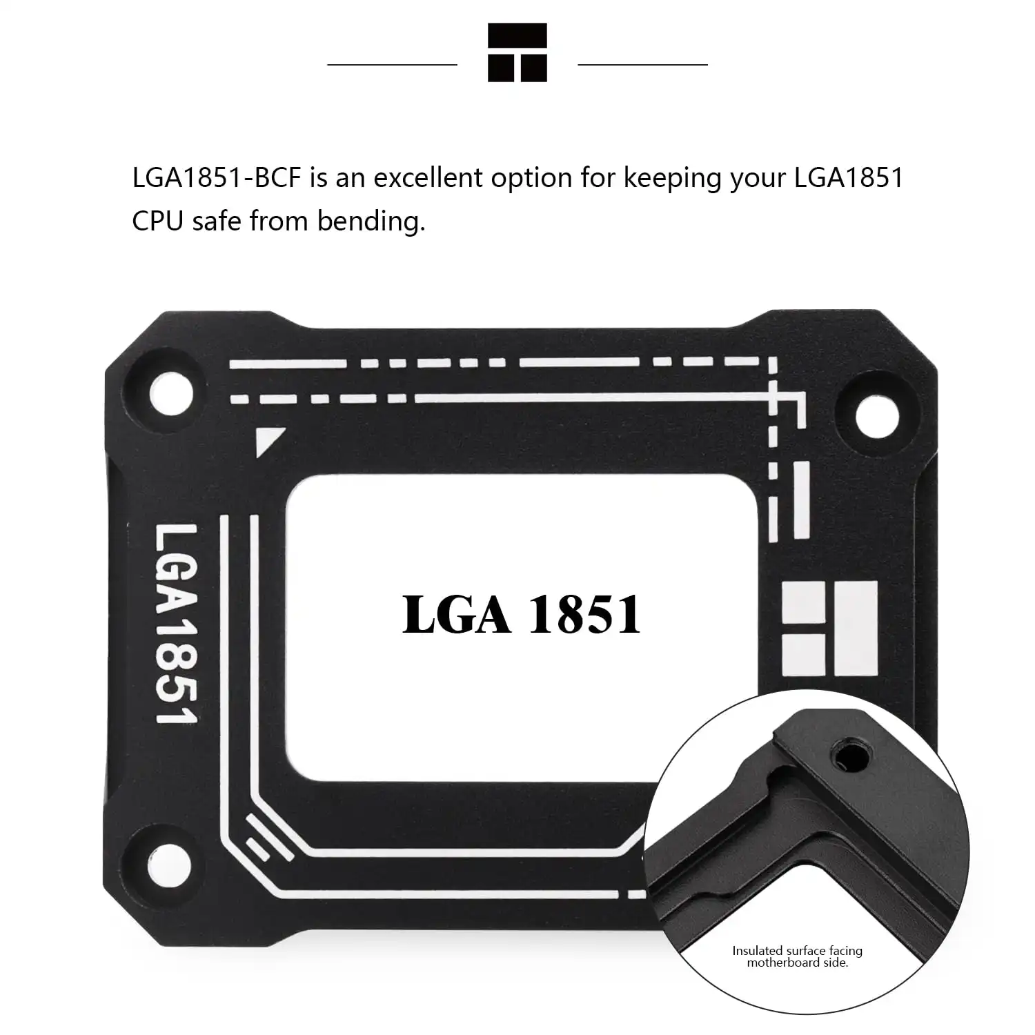 CPU FRAME LGA 1851-BCF BLACK