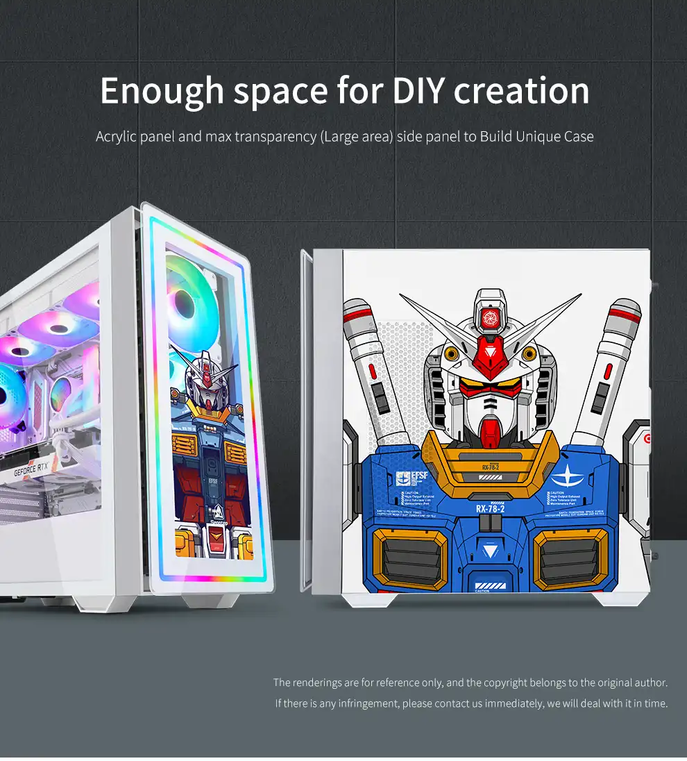 Segotep Gank 360 RGB - White