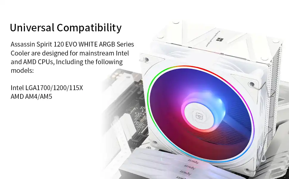 Assassin Spirit 120 EVO ARGB - White