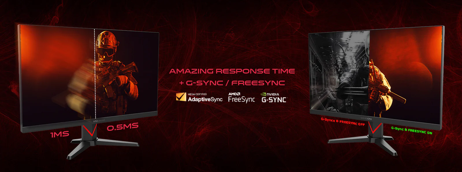Response Time + G-Sync/FreeSync