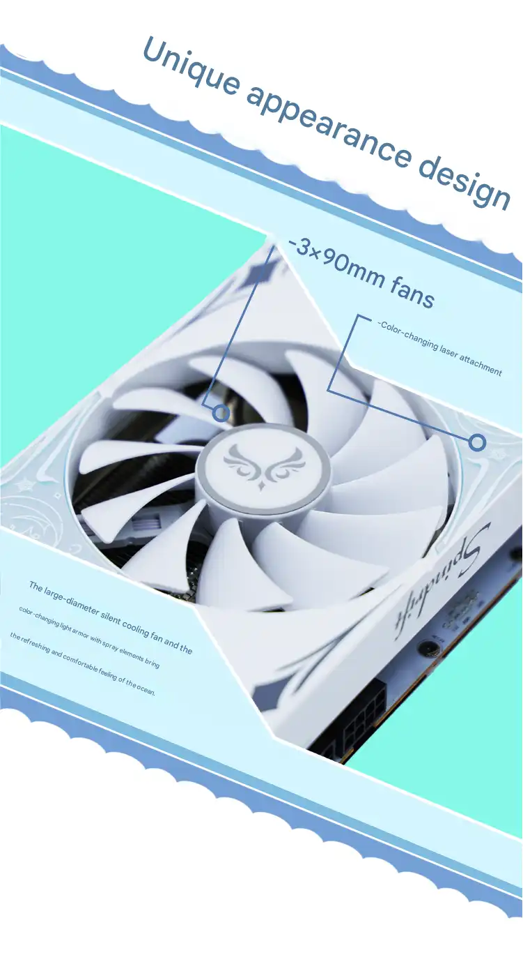 ZEPHYR RTX 3070 Spindrift 8Go -White