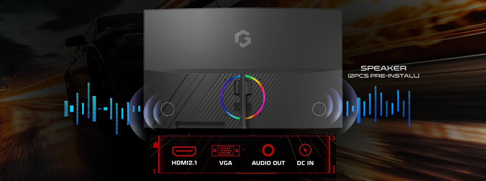 Versatile Connectivity Options!