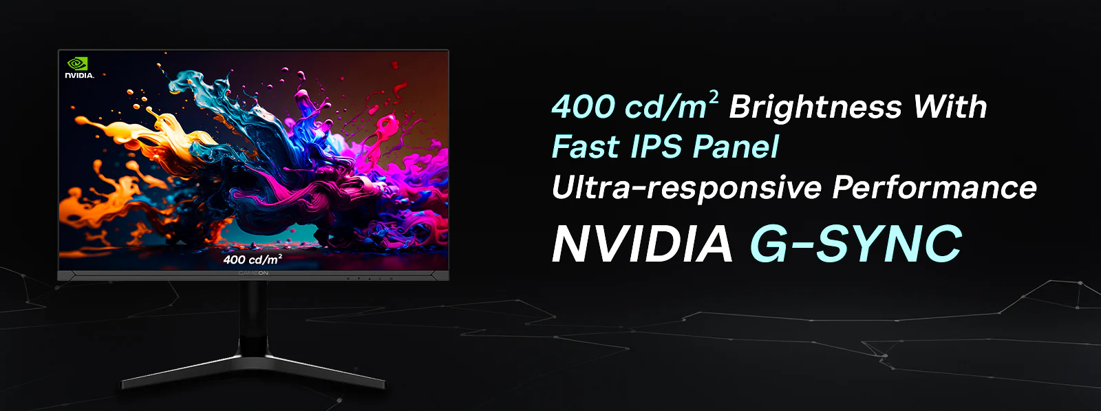 Stunning IPS Panel with Vivid Colors