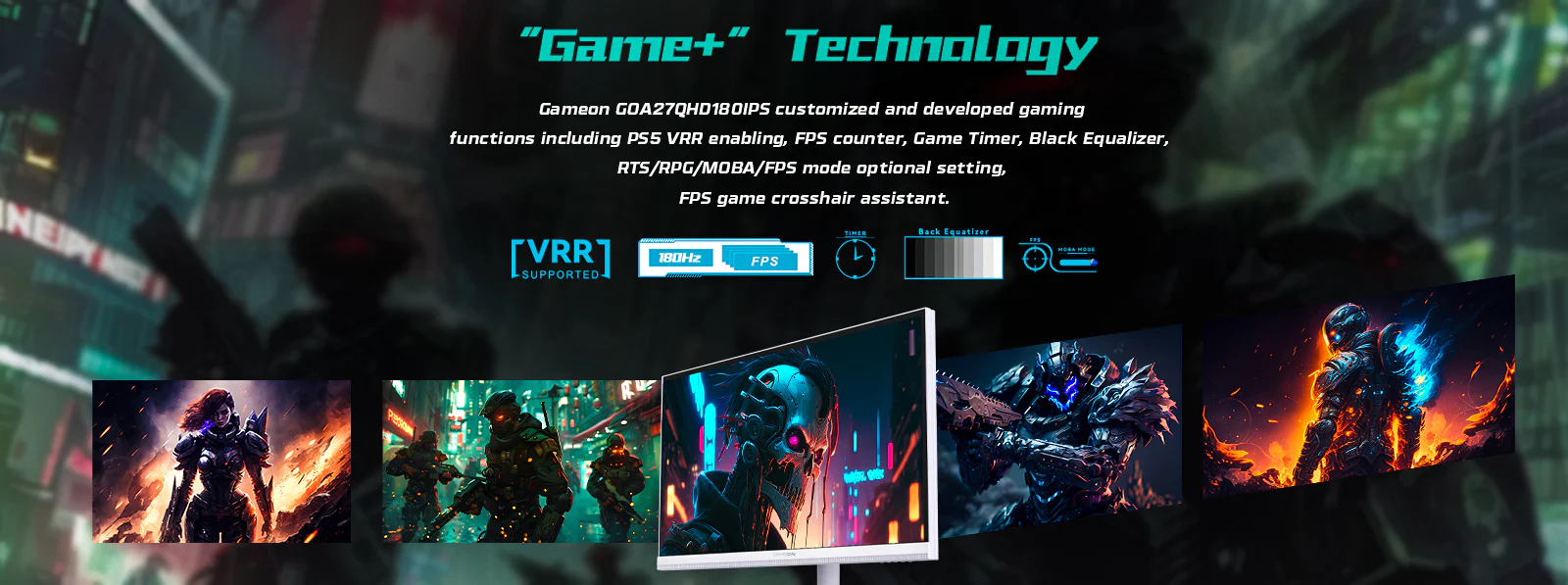 GAMEON GOA27QHD180IPS