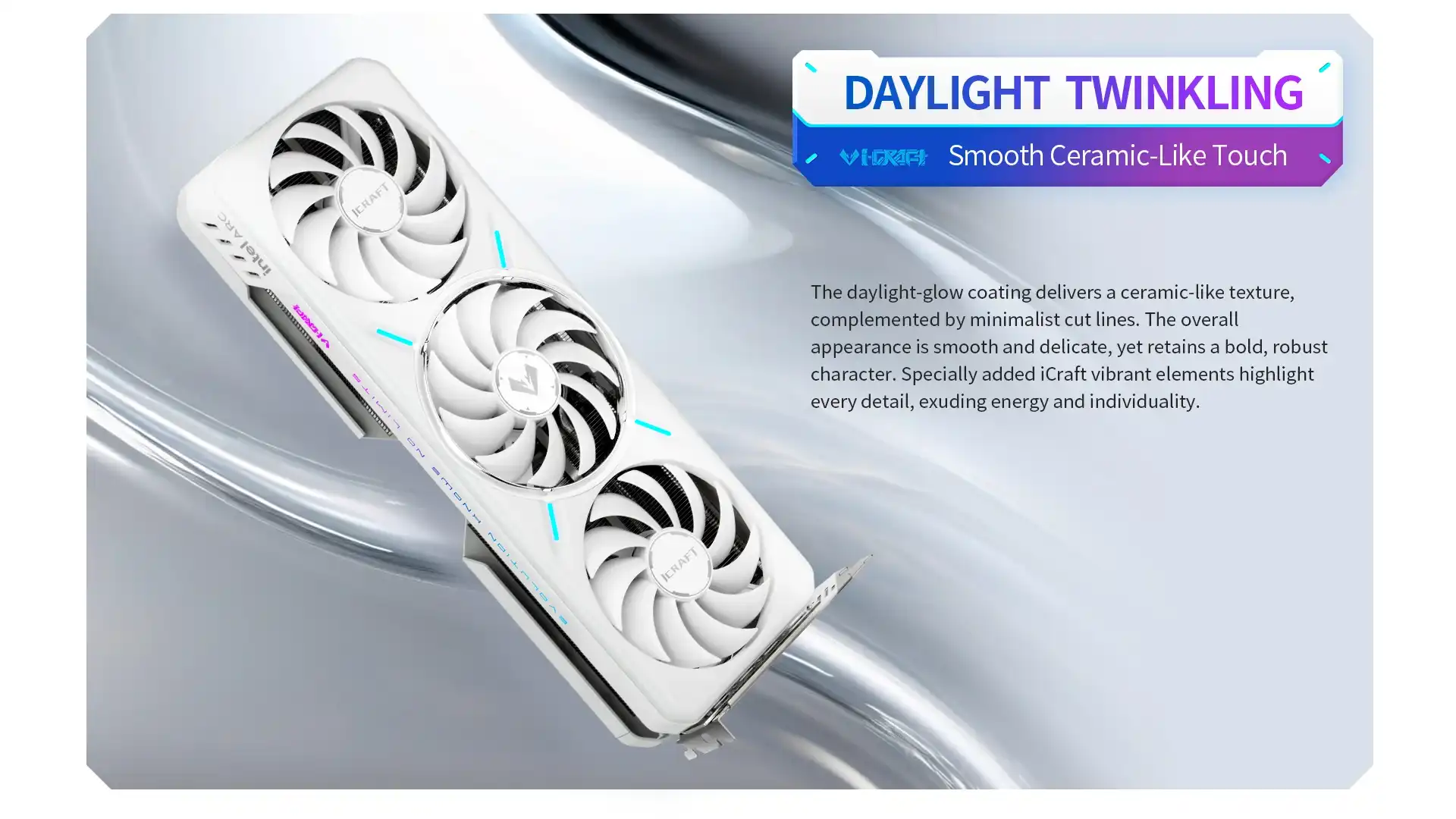 Maxsun MS-Intel ARC B580 iCraft 12G - White