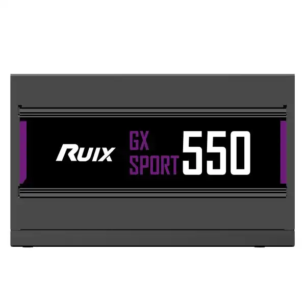 Ruix gaming GX550 Bronze 80+  550 Watt - Black thumbnail