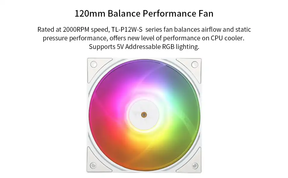 Assassin X 120 R Digital Argb - White