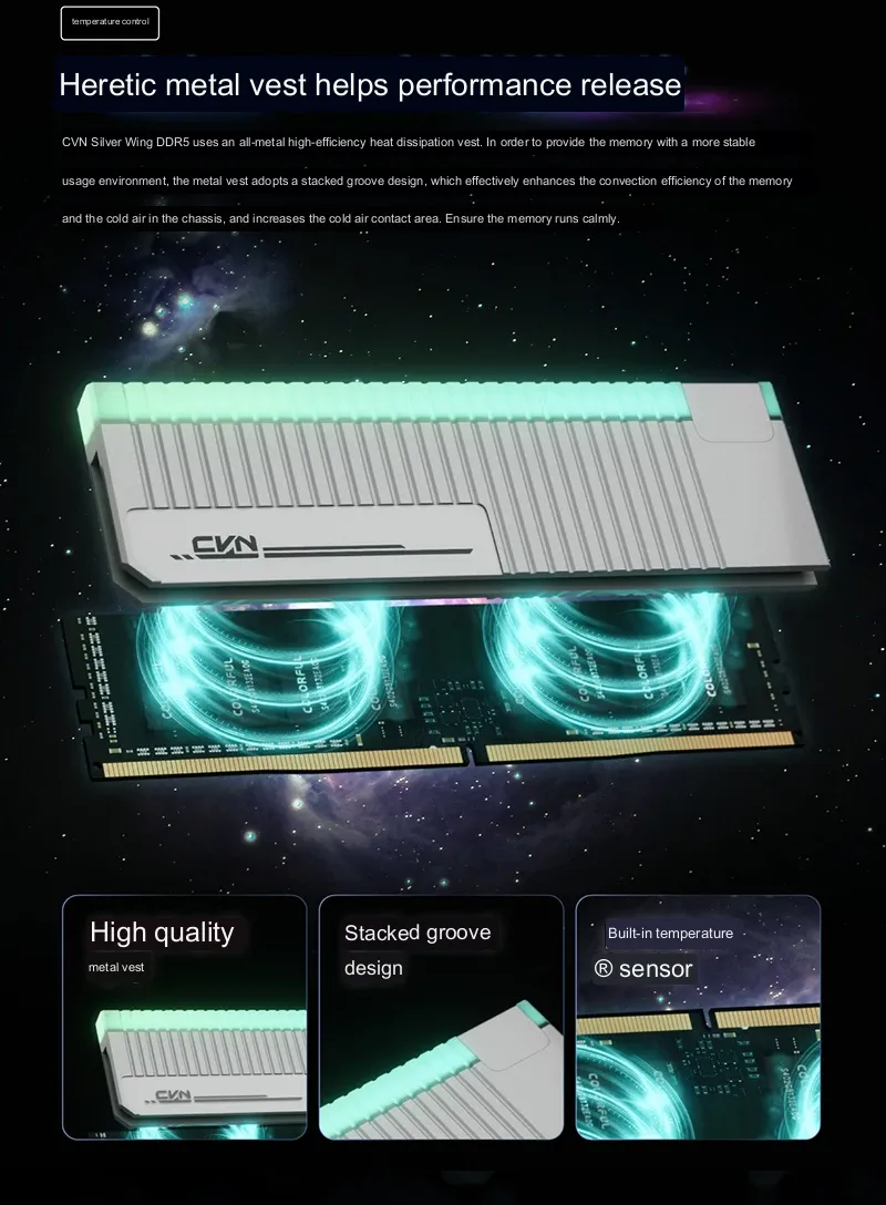 Colorful CVN DDR5 16G 6600 Icicle