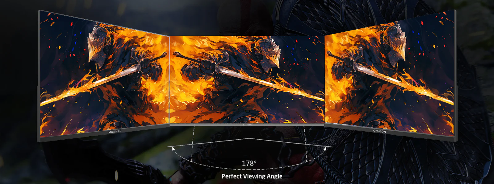 Bezel-less design for seamless experience