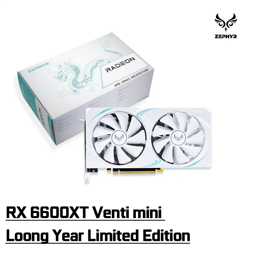 Zephyr RX6600 Venti MINI Loong Year Limited Edition 8 Go-White